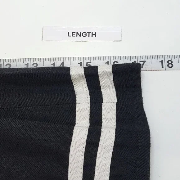 NEW Hot Topic Pleated Cheer Skirt Juniors Medium M Black Mini Tennis Goth FF12D - Picture 6 of 6